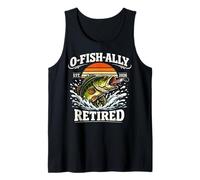 O-Fish-Ally Retired 2026 Fishing Retirement Funny Fisherman Camiseta sin Mangas