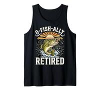 O-Fish-Ally Retired 2026 Fishing Retirement Funny Fisherman Camiseta sin Mangas