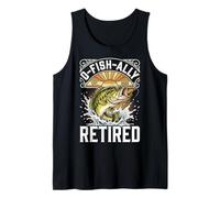O-Fish-Ally Retired 2026 Fishing Retirement Funny Fisherman Camiseta sin Mangas