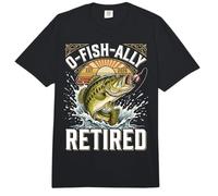 O-Fish-Ally Retired 2026 Fishing Retirement Funny Fisherman Comfort Colors Adult Heavyweight T-Shirt