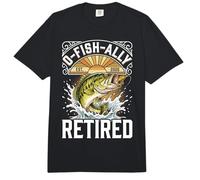 O-Fish-Ally Retired 2026 Fishing Retirement Funny Fisherman Comfort Colors Adult Heavyweight T-Shirt