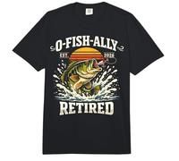 O-Fish-Ally Retired 2026 Fishing Retirement Funny Fisherman Comfort Colors Adult Heavyweight T-Shirt