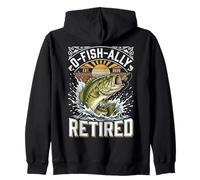 O-Fish-Ally Retired 2026 Fishing Retirement Funny Fisherman Sudadera con Capucha