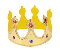 O-Kinee Corona Real de Rey/Sombrero de Cumpleaños, Tiaras de Adulto, Coronas Reina de Tiara, Coronas de Fiesta, Accesorios de Disfraz de Rey, Accesorios para Disfraces de Mardi Gras