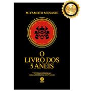 o livro dos cinco aneis edicao de luxo almofadada
