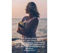 O LORD, do not rebuke me in your anger, nor chasten me in your hot displeasure. Have mercy on me, O LORD, for I am weak; O LORD, heal me, for my bones are troubled. Psalms 6:1,2 - Daily Journal