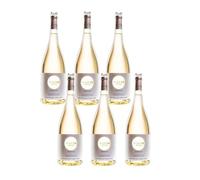 O Luar Do Sil Godello 6 Botellas - Pago de los Capellanes | Vino Blanco Joven D.O. Valdeorras | 100% Uva Godello | 750 ml
