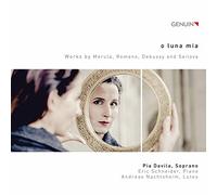 O luna mia. Mélodies pour soprano, piano et luths. Davila, Schneider, Nachtsheim.