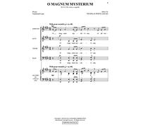 O Magnum Mysterium - SATBB - CHORAL SCORE