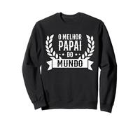O Melhor Papai Do Mundo Papi Portugués Sudadera