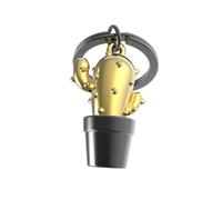 O meta[l]morphose Llavero Metal Cactus Oro, Dorado, negro., talla única