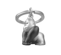 O meta[l]morphose METALMORPHOSE - Llavero gorila - MTM133-01< Negro, plata, talla única, negro y plateado, talla única, Único