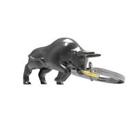 O meta[l]morphose METALMORPHOSE MTM092-01 - Llavero tauro, Negro, talla única, Único
