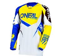 O´Neal Hardwear Flow True Jersey, azul-amarillo, tamaño S para Hombres