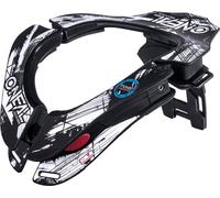 O`Neal Tron Shocker Neckbrace, negro-blanco para Hombres