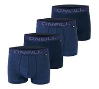O’Neill Basic - Calzoncillos tipo bóxer deportivos para hombre, para cualquier ocasión (juego de 2 unidades) Azul/Melange/Marine (4349). L