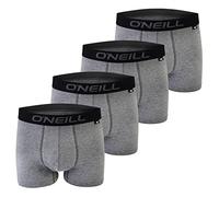 O’Neill Basic - Calzoncillos tipo bóxer deportivos para hombre, para cualquier ocasión (juego de 2 unidades) Antracite (6868). L