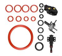 O para anillo para máquina de café, sello de válvula de vapor para anillo hecho de goma premium, junta de alta resistencia para Spidem para modelos GAGGIA (15 piezas)