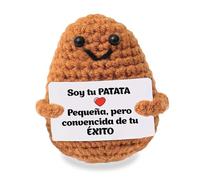 O³ Patata de Decoración Positiva - Regalo Original y Divertido | Decoración Hogar | Idea Graciosa | Cumpleaños y Fiesta | Niña Niño Mujer Hombre Hermano Hermana Amigo | Sorpresa Oficina Compañero