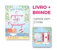 O Pequeno Café de Copenhague - Destinos Românticos - Livro 1 + Cartela com 2 Imãs