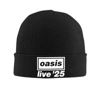 O-q Gira Live 25 Gorros de Punto Gorros Sombrero de otoño e Invierno Acrílico cálido Hip-Hop Banda de Rock Gorras Hombres Mujeres Regalos,
