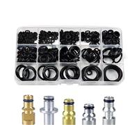 O Ring Assortment Kit, Rubber Washer Gasket Sealing Set, Precise Effective Automotive Repair Tool for Automobile Components, Valve Fittings, Water Pipe Maintenance, Industrial Machinery Equipment