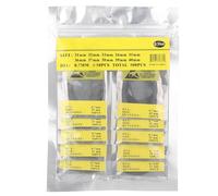 O Ring Rubber Seal Watch Back Cover Gaskets 500pcs Water Resistant Durable Flexible Replacement Parts for Watch Repair Professionals and Watchmakers (0,7 el paquete de 500 barritas)