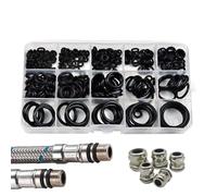 O Rings Kit, Washer Assort Rubber Gasket Seal, Nitrile Material, Effective O Rings Replacement, Automotive Repair Tool For Various Household And Industrial, 225 Pieces, Multi-Size Set