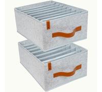 o’secret Organizador de armario para ropa, vaqueros, camisetas y ropa interior - compatible con IKEA PAX 75cm - set de 2