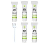 O Set De Grasa De Anillo - Grasa De Silicona De La Piscina | Grifo O Lubricante De Anillo, Grasa De Filtro De Agua 5x, Lubricante De Alimento De Múltiples Usos Para Cartuchos De Grifo