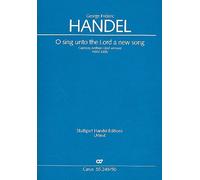 O sing unto the Lord a new song - Solo S, SSA, Oboe, 2 Violins and BC - SCORE