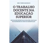 O Trabalho Docente Na Educação Superior (ebook)