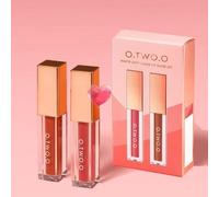 O.TWO.O - Matte Lock Color Lip Glaze Set - 3Types #S03 - 2pcs