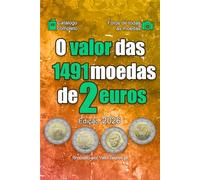 O valor das 1491 moedas de 2 euros