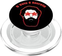 O Voto é Secreto Lula Presidente de Brasil PopSockets PopGrip para MagSafe