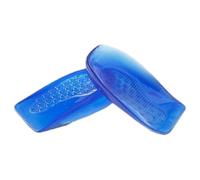 O/X - Plantillas correctoras de piernas, 1 par de almohadillas de silicona para el talón, soporte cómodo, taloneras de médico, inserciones de alineación de rodilla, corrección de de pie