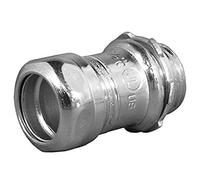 O-Z/Gedney 7150s ETP 7000S Series EMT conector de compresión, 1 - 1/2 "comercio tamaño, 2" Longitud del cuerpo, 2,19 "de diámetro, 0,56" Longitud de tuerca, acero