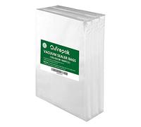 O2frepak 100 Bolsas 20x30cm Bolsas Envasar al Vaci Vacio Alimentos Bolsas de Vacío de Alimentos,Bolsas para Envasar al Vacío Envasado al Vacío para Alimentos Sin BPA