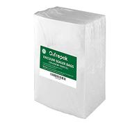 O2frepak 100 Bolsas 25x33cm Bolsas Envasar al Vaci Vacio Alimentos Bolsas de Vacío de Alimentos,Bolsas para Envasar al Vacío Envasado al Vacío para Alimentos Sin BPA