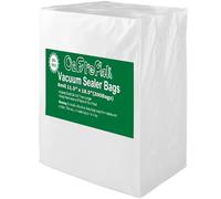 O2frepak 200µm 29X47cm(100 Bolsas) Bolsas Envasar al Vaci Vacio Alimentos Bolsas de Vacío de Alimentos,Bolsas para Envasar al Vacío Envasado al Vacío para Alimentos Sin BPA