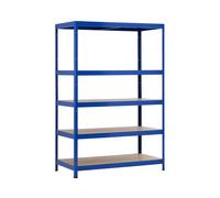 O91 Estantería Modular Metálica con 5 Baldas 1250kg 120x60x180cm O91