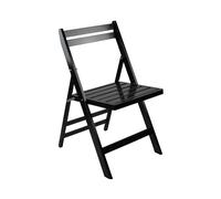 O91 Silla Plegable de Madera de Bambú Biano 46x44x78cm O91