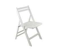 O91 Silla Plegable de Madera de Bambú Biano 46x44x78cm O91