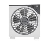 O91 Ventilador de Suelo 12" 30cm 50W 3 Velocidades Box Blanco/Gris O91