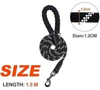 OAAO 1 Correa Reflectante para Perros Y 1 Silbato, Correa De Entrenamiento De 1, 5 Metros De Largo, Correa para Perros, Adecuada para Una Variedad De Tipos De Perros.