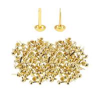 OAAO 120 Mini Clips De Metal De Cabeza Redonda, Clips para Bolsas De Muestras, Reutilizables, Adecuados para Escuelas, Oficinas, Álbumes De Recortes Hechos A Mano.