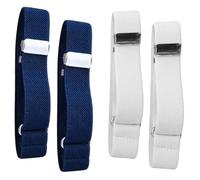 OAAO 4 Pulseras Elásticas, Mangas De Camisa Antideslizantes Y Firmes, Accesorios De Vestir Prácticos Y De Moda, Adecuados para La Compilación Diaria.