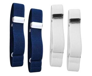 OAAO 4 Pulseras Elásticas, Mangas De Camisa Antideslizantes Y Firmes, Accesorios De Vestir Prácticos Y De Moda, Adecuados para La Compilación Diaria.