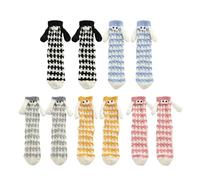 OAAO 5 Pares De Calcetines Magnéticos Para Sujetar A Mano, Alta Elasticidad Y Transpirabilidad, Buenos Regalos Para Amigos, Adecuados Para La Interacción Entre Padres E Hijos, Actividades De Fiesta.