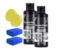 OADAA Beamrevive Car Lamp Recover Emulsion - 100ML, Beamrevive Turn Cloudy Headlights Into Crystal Clear Vision (2Pcs)